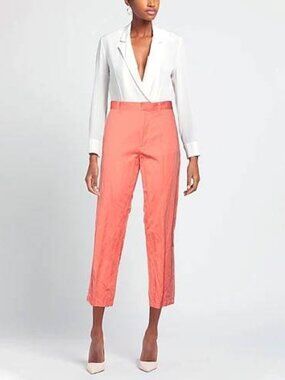 NEW DSQUARED2 Women’s High-Waist Cropped Straight-Leg Pants